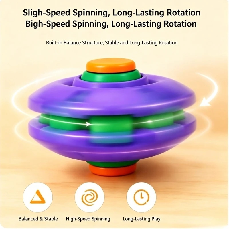 Novelty Gifts - 1 szt. Transformujący się Spinner Antystresowy
