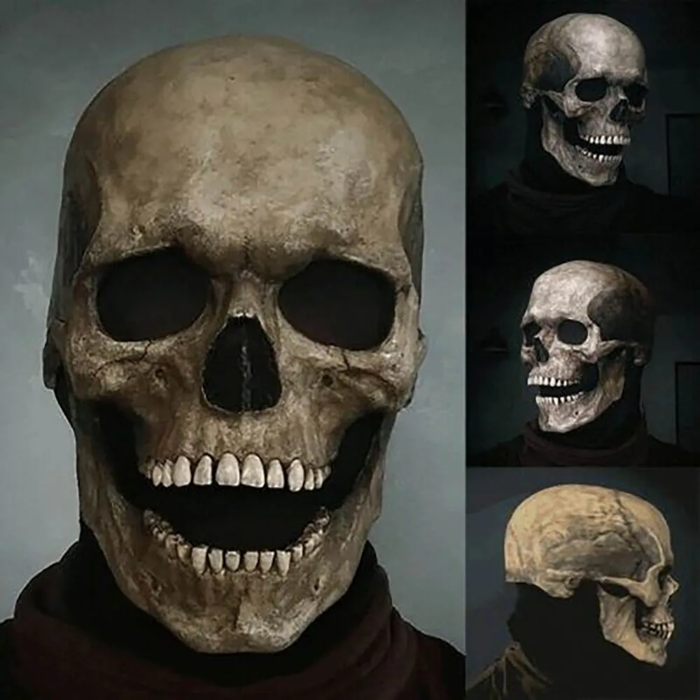 Led Purge Mask Halloween - Maska Halloween lateksowa dekoracja przerażający Horror
