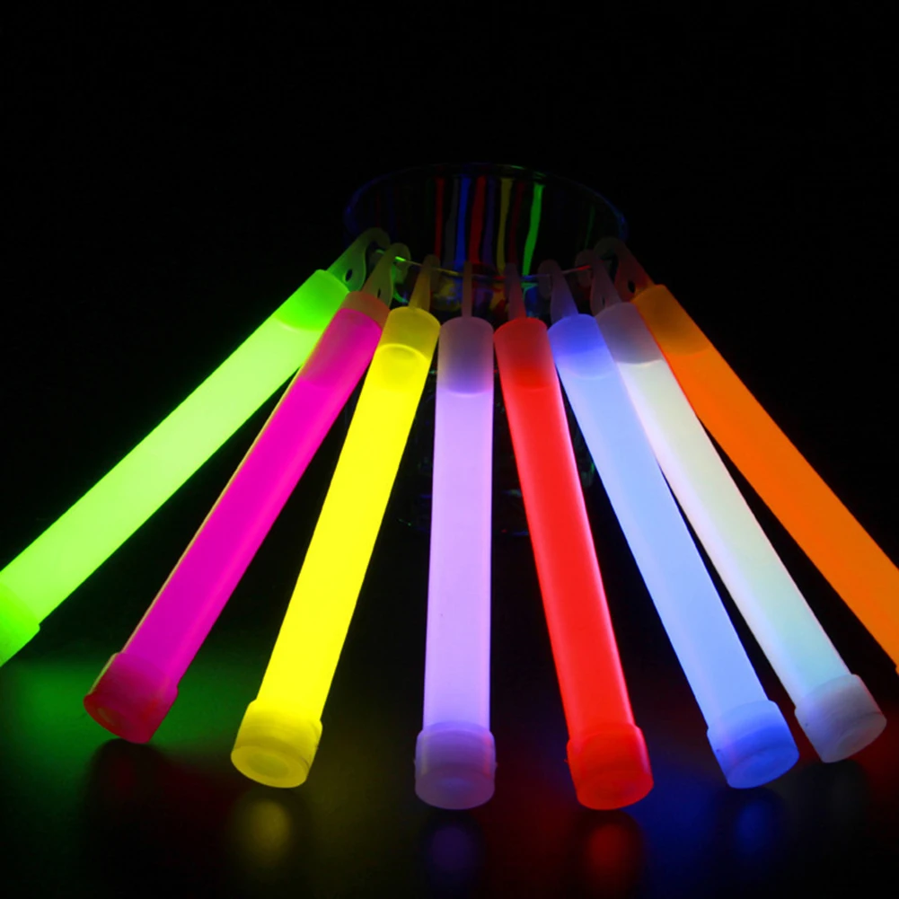 Glow In The Dark Party Glasses - 30 szt. Świecące pałeczki świetlne Wodoodporna