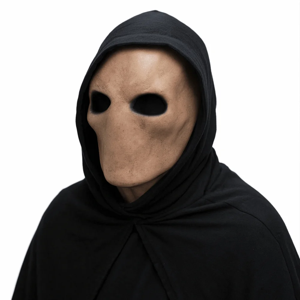 Realistyczna maska bez twarzy, – Latex Alien Mask Realistic recenzja i cena