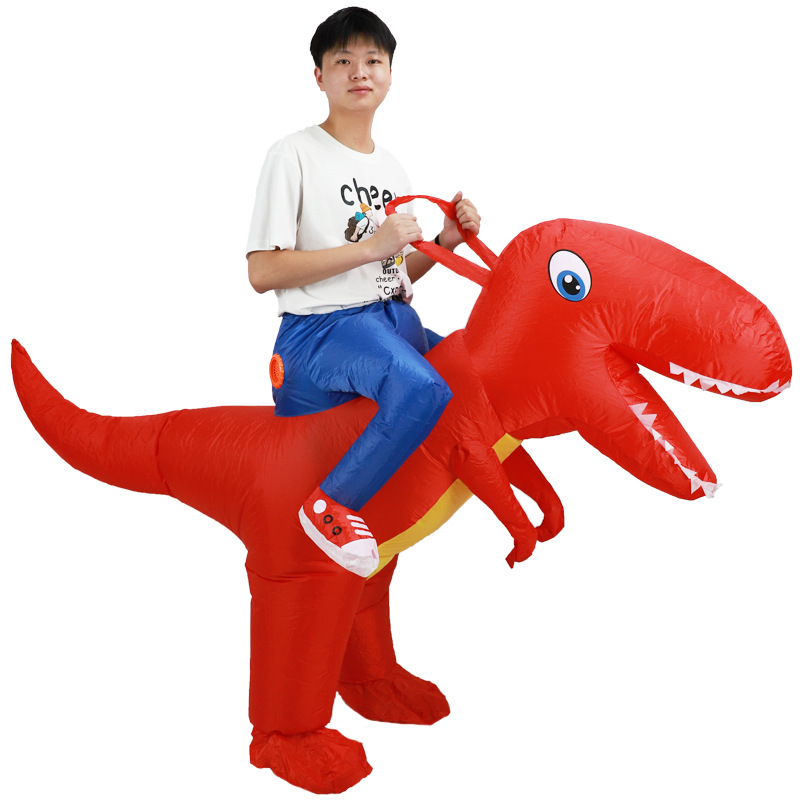 Kostium dmuchany dinozaur dla  – Inflatable Dinosaur Costume Adult recenzja i cena