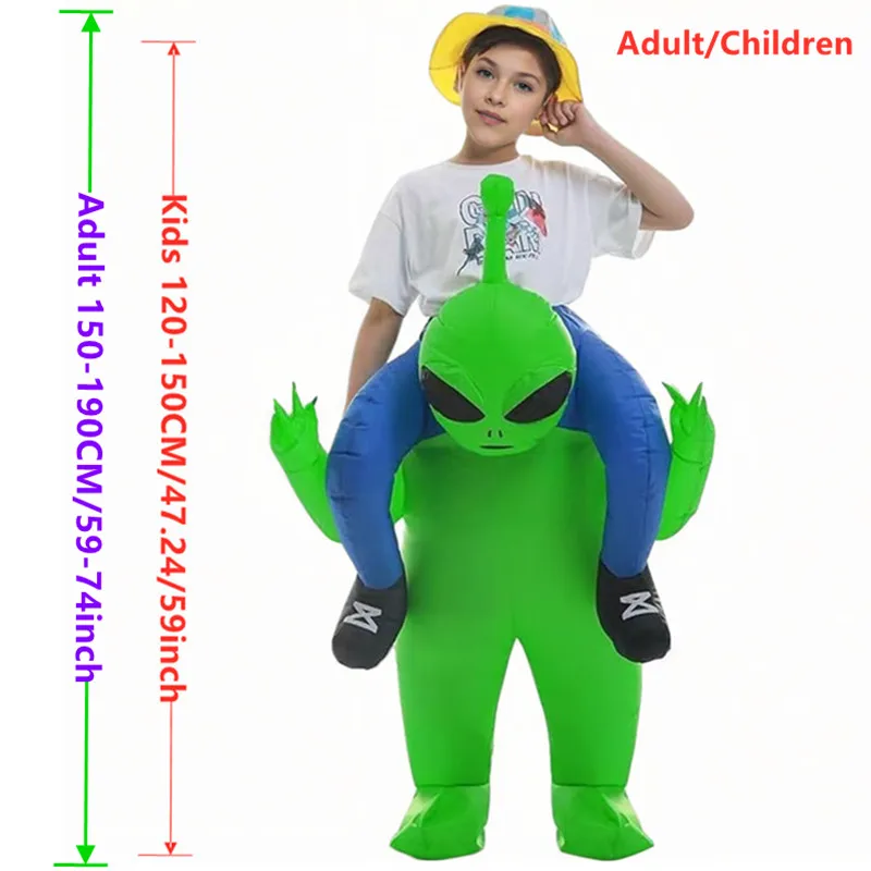 Zabawny dmuchany kostium kosmi – Inflatable Dinosaur Costume Adult recenzja i cena