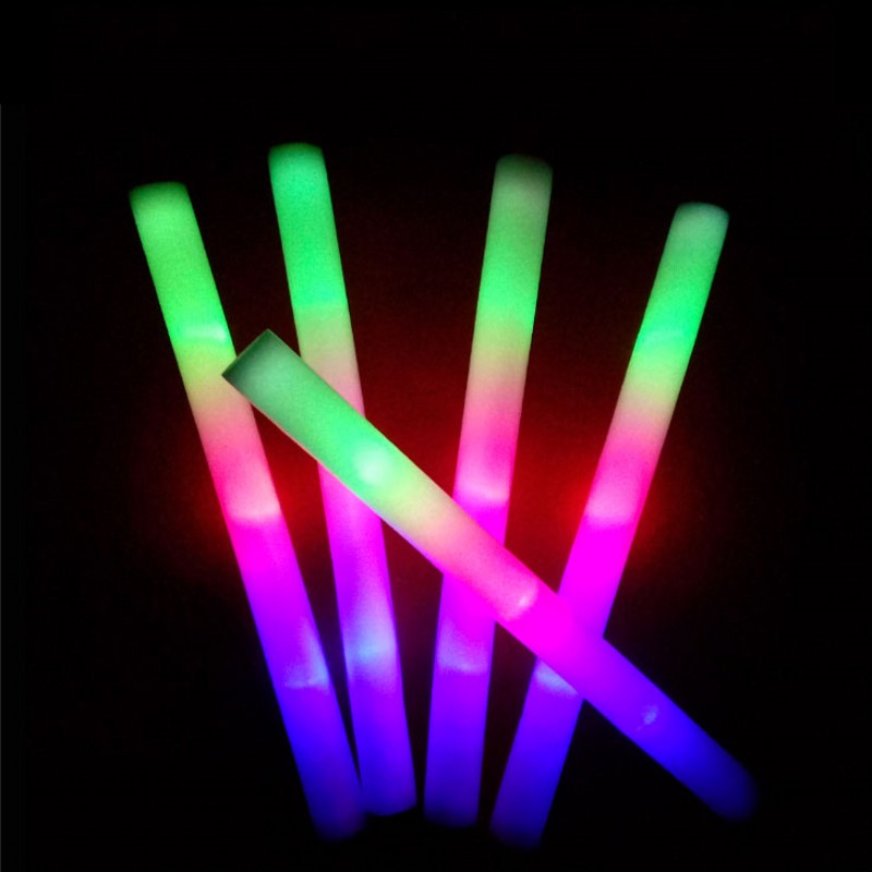 30 szt. Dekoracja na imprezę,  – Flashing Led Foam Sticks Party recenzja i cena