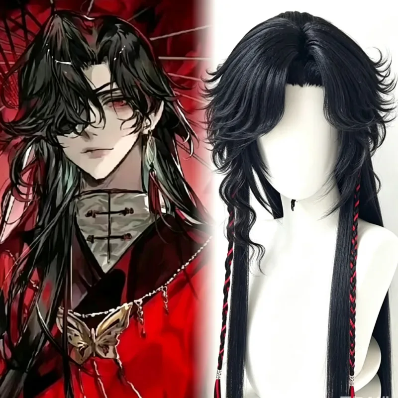 Peruka w stylu Hua Cheng, peru – Anime Cosplay Wig Heat Resistant recenzja i cena