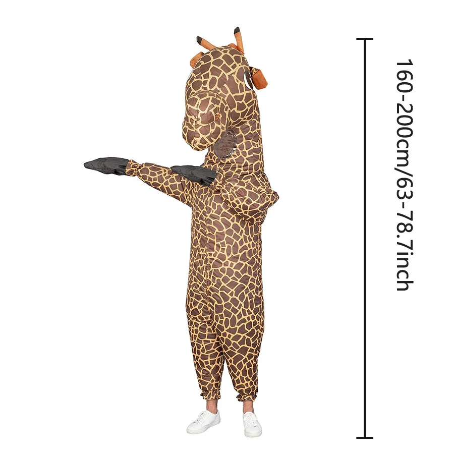 Dorosły unisex żyrafa nadmuchi – Inflatable Dinosaur Costume Adult recenzja i cena