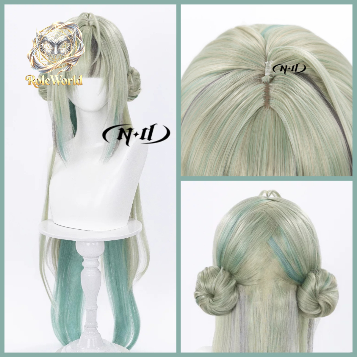 Peruka Si z Arknights Endfield – Anime Cosplay Wig Heat Resistant recenzja i cena
